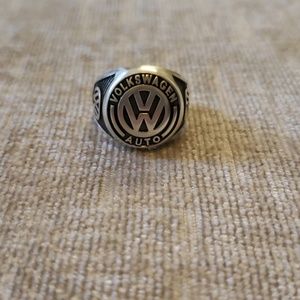 Volkswagen 925 Italian silver ring